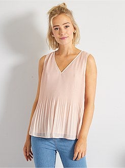 Blouse met plooi - Kiabi