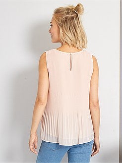 Blouse met plooi - Kiabi