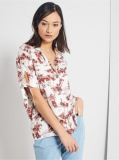 Blouse met print - Kiabi