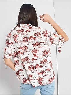 Blouse met print - Kiabi
