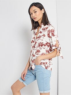 Blouse met print - Kiabi