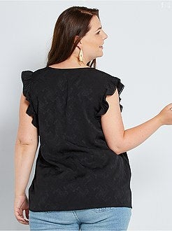 Blouse met volants - Kiabi