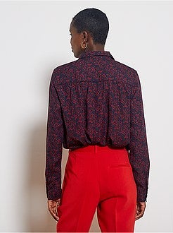 Blouse van crêpevoile - Kiabi