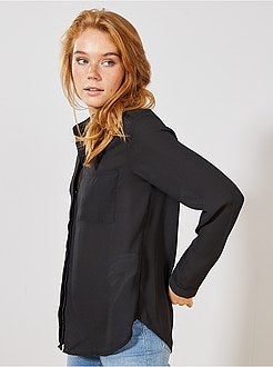 Blouse van crêpevoile - Kiabi