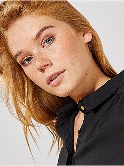 Blouse van crêpevoile - Kiabi