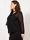     Blouse van gestippelde voile afbeelding 2
