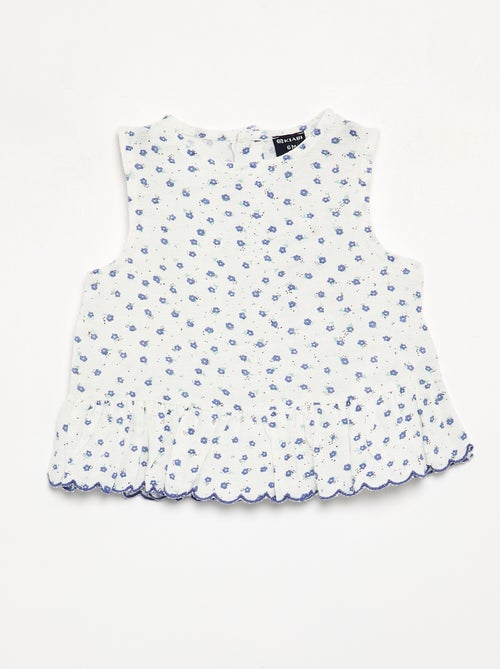 Blouse van katoenvoile - Kiabi