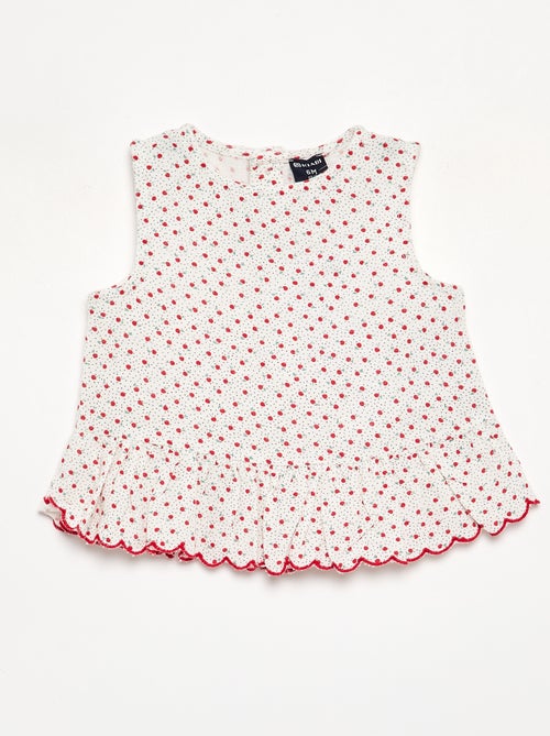 Blouse van katoenvoile - Kiabi