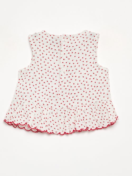 Blouse van katoenvoile - Kiabi