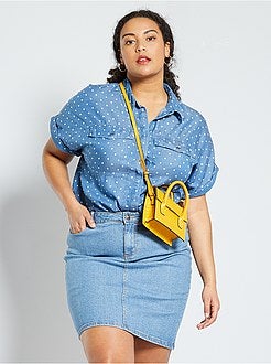 Blouse van lyocell - Kiabi
