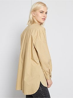 Blouse van popeline - Kiabi