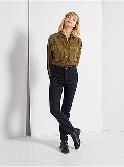 Blouse van popeline - Kiabi