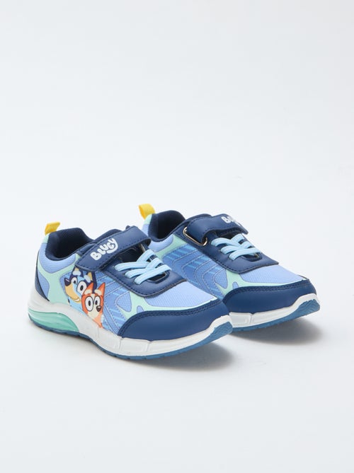 Bluey-sneakers met klittenbandsluiting en veters - Kiabi