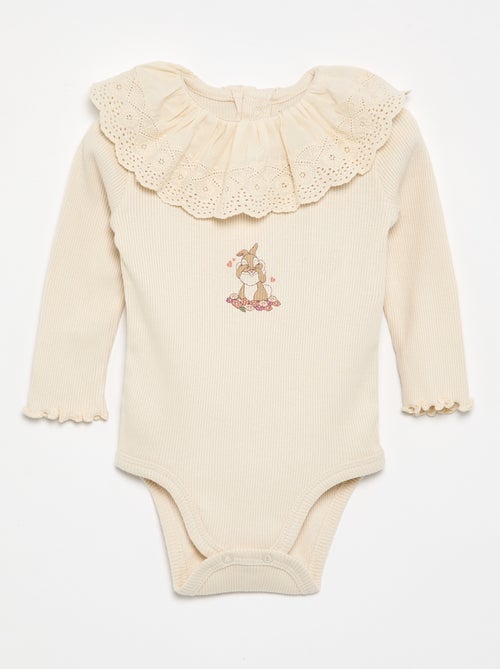 Body 'Disney' met geborduurde kraag - Kiabi Body 'Disney' met geborduurde kraag - Kiabi