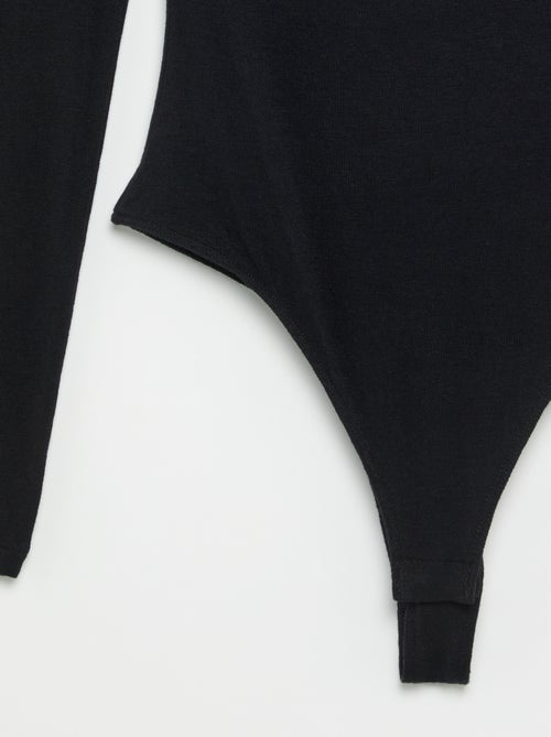 Body effen met kant - Kiabi Body effen met kant - Kiabi