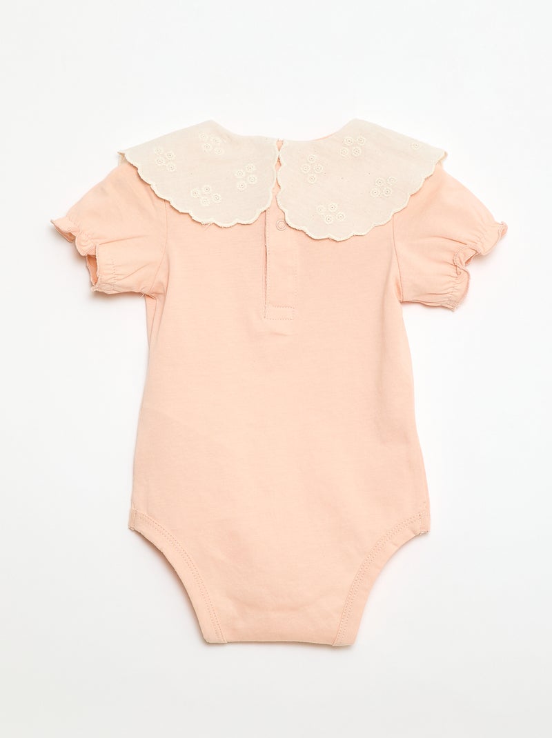 Body met claudinekraag Rose - Kiabi