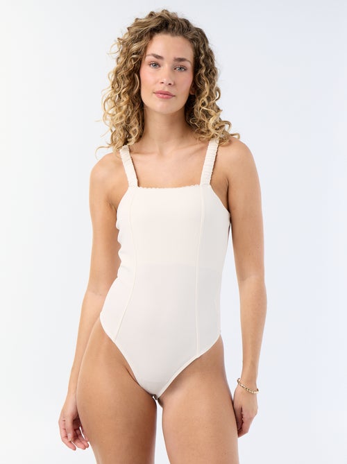 Body met elastische schouderbandjes - Kiabi