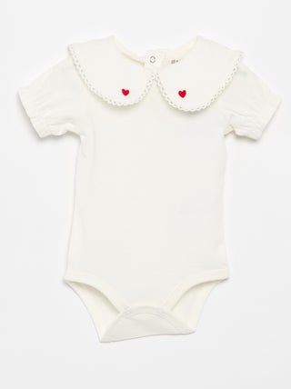 Body met fantasie kraag
