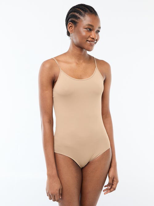 Body met fijne schouderbandjes - Kiabi