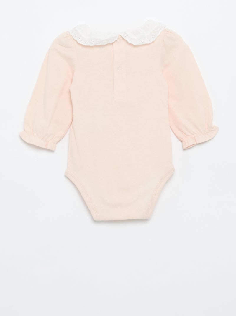 Body met kraagje Rose - Kiabi