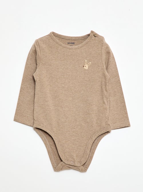 Body met lange mouwen - unisex - Kiabi