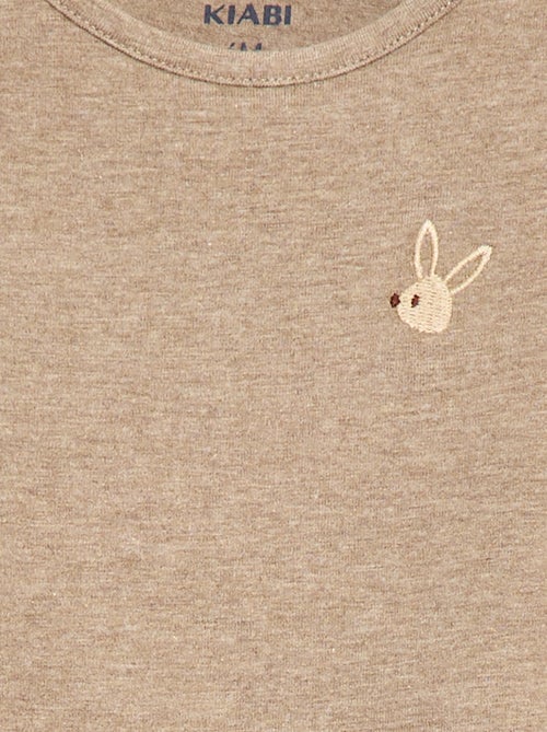 Body met lange mouwen - unisex - Kiabi