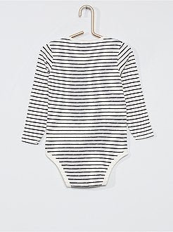 Body met lange mouwen 'Ecodesign' - Kiabi