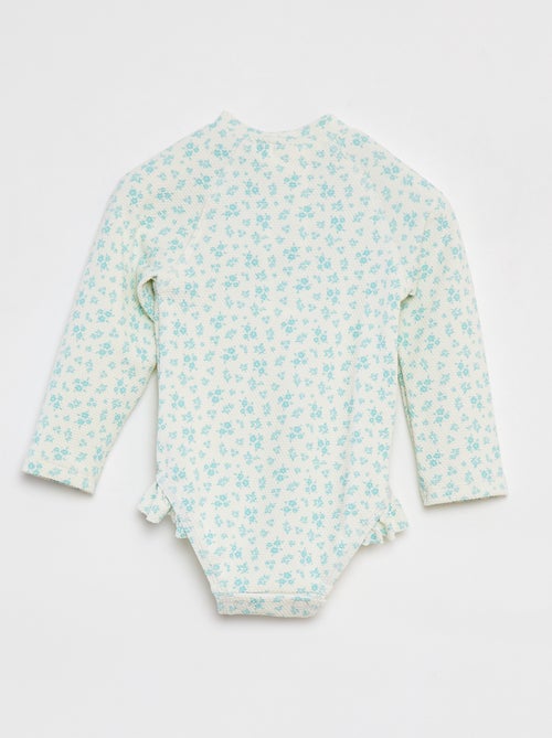 Body-zwempakje met lange mouw - Kiabi