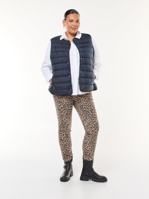 Bodywarmer met drukknopen - Kiabi