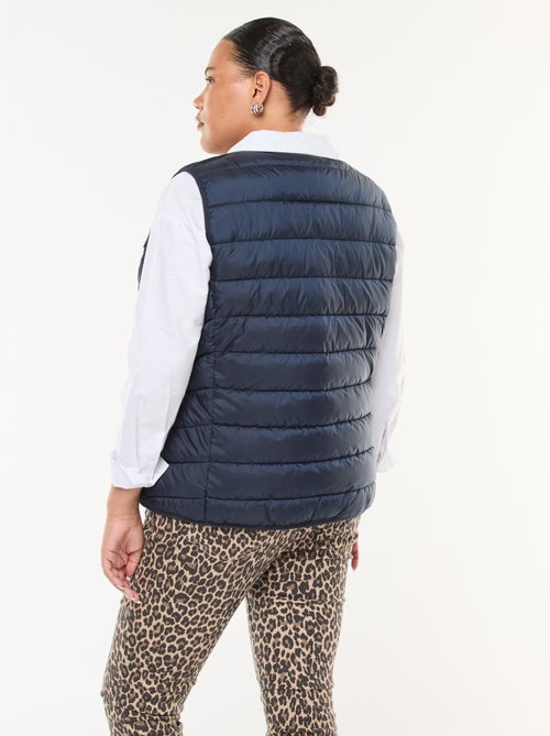 Bodywarmer met drukknopen - Kiabi
