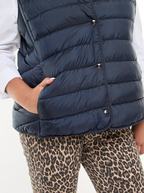 Bodywarmer met drukknopen - Kiabi