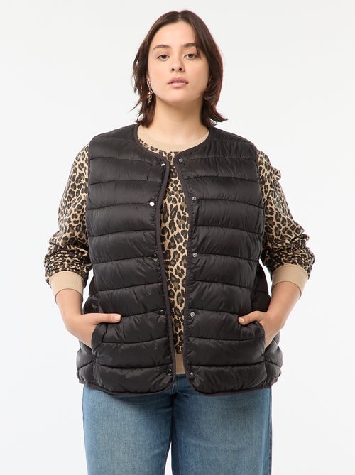 Bodywarmer met drukknopen - Kiabi