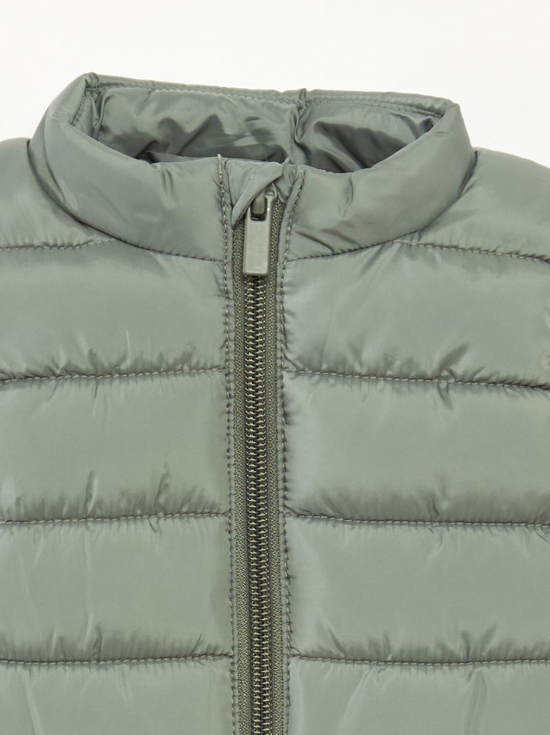 Bodywarmer met ritssluiting Groen - Kiabi