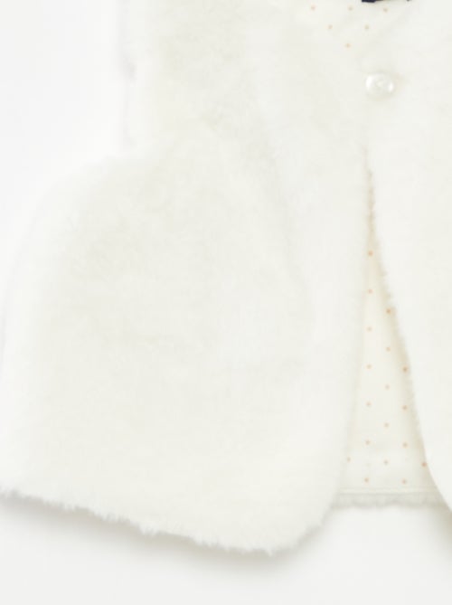 Bodywarmer van imitatiebont - Kiabi
