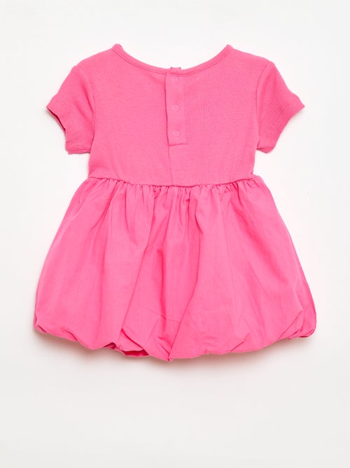 Bolvormige jurk met korte mouwen - Kiabi