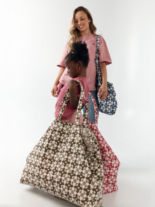 Boodschappentas type totebag XXL-formaat - Kiabi - Kiabi Boodschappentas type totebag XXL-formaat - Kiabi - Kiabi