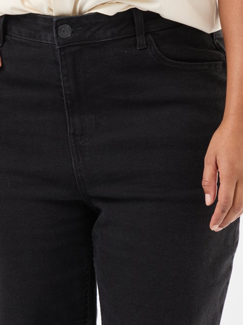 Bootcut-jeans met raw-cut afwerking - Kiabi