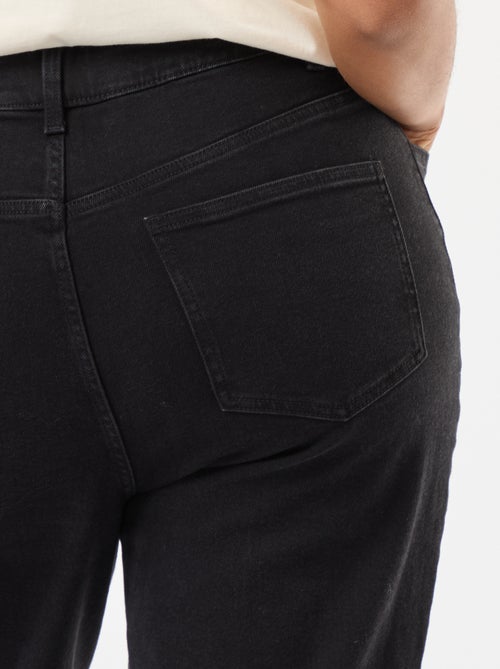 Bootcut-jeans met raw-cut afwerking - Kiabi