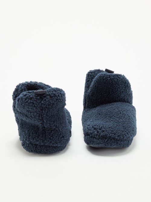 Bootpantoffels met schapenvachteffect - Kiabi Bootpantoffels met schapenvachteffect - Kiabi