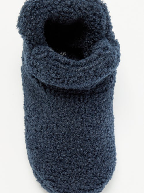 Bootpantoffels met schapenvachteffect - Kiabi Bootpantoffels met schapenvachteffect - Kiabi