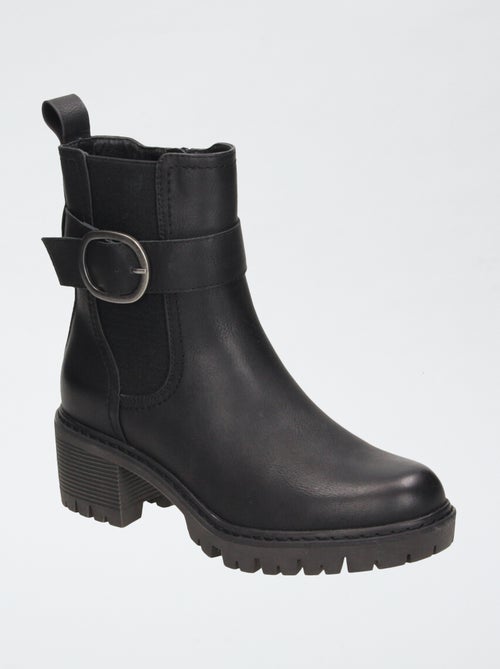 Boots met profielzool - Kiabi