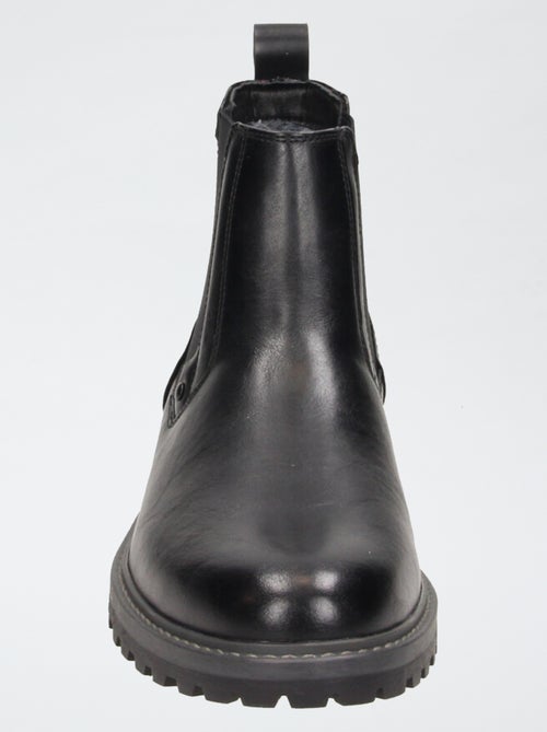Boots van imitatieleer - Kiabi Boots van imitatieleer - Kiabi