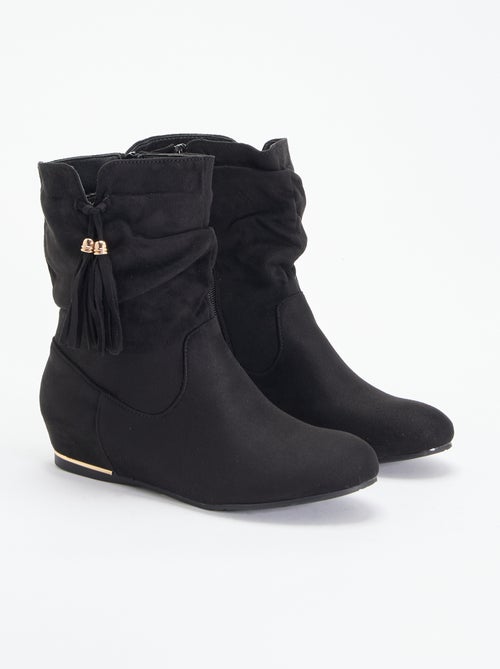 Boots van suèdine - Kiabi