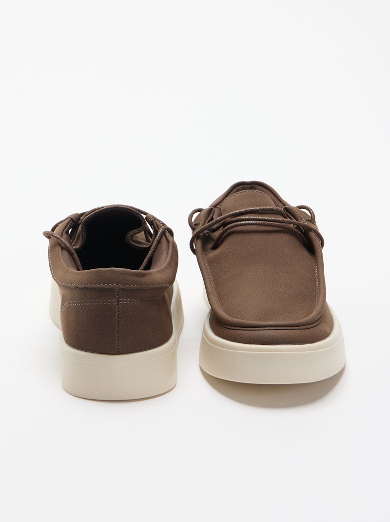 Bootschoenen Bruin - Kiabi