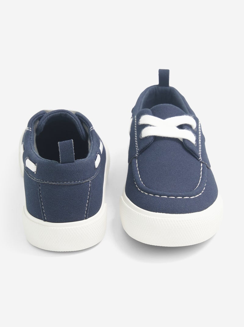 Bootschoenen met veters Blauw - Kiabi