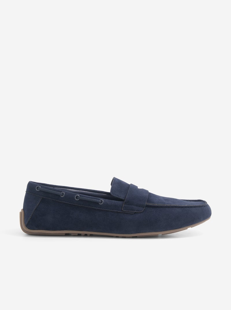 Bootschoenen van suèdelook Blauw - Kiabi
