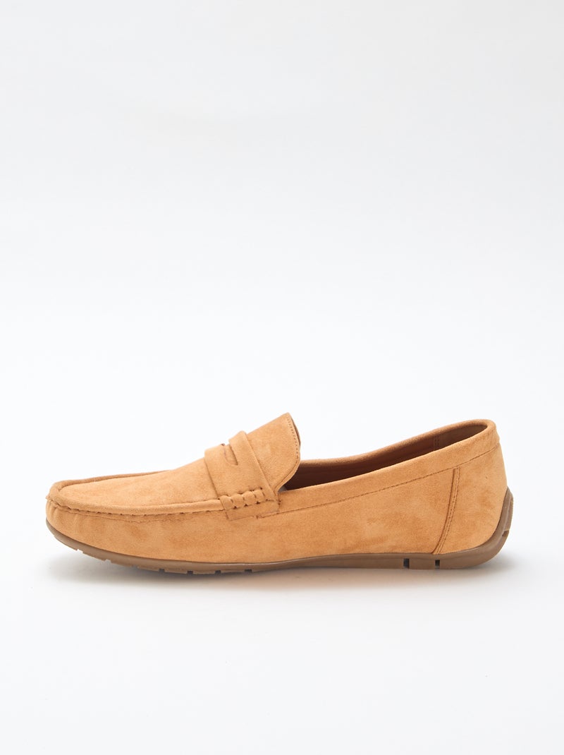 Bootschoenen van suèdine Bruin - Kiabi