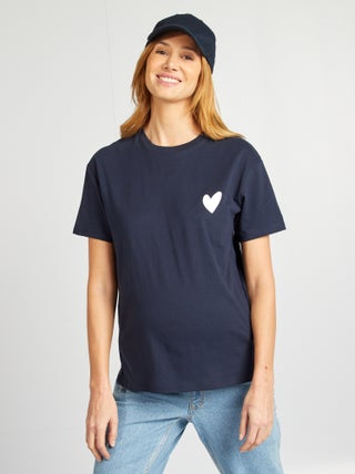 Borstvoedingsshirt met print