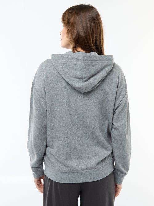 Borstvoedingssweater met capuchon - Kiabi