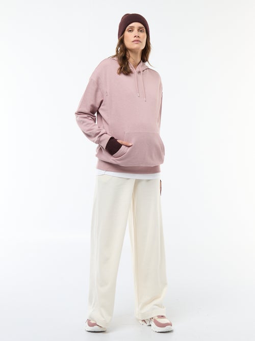 Borstvoedingssweater met capuchon - Kiabi